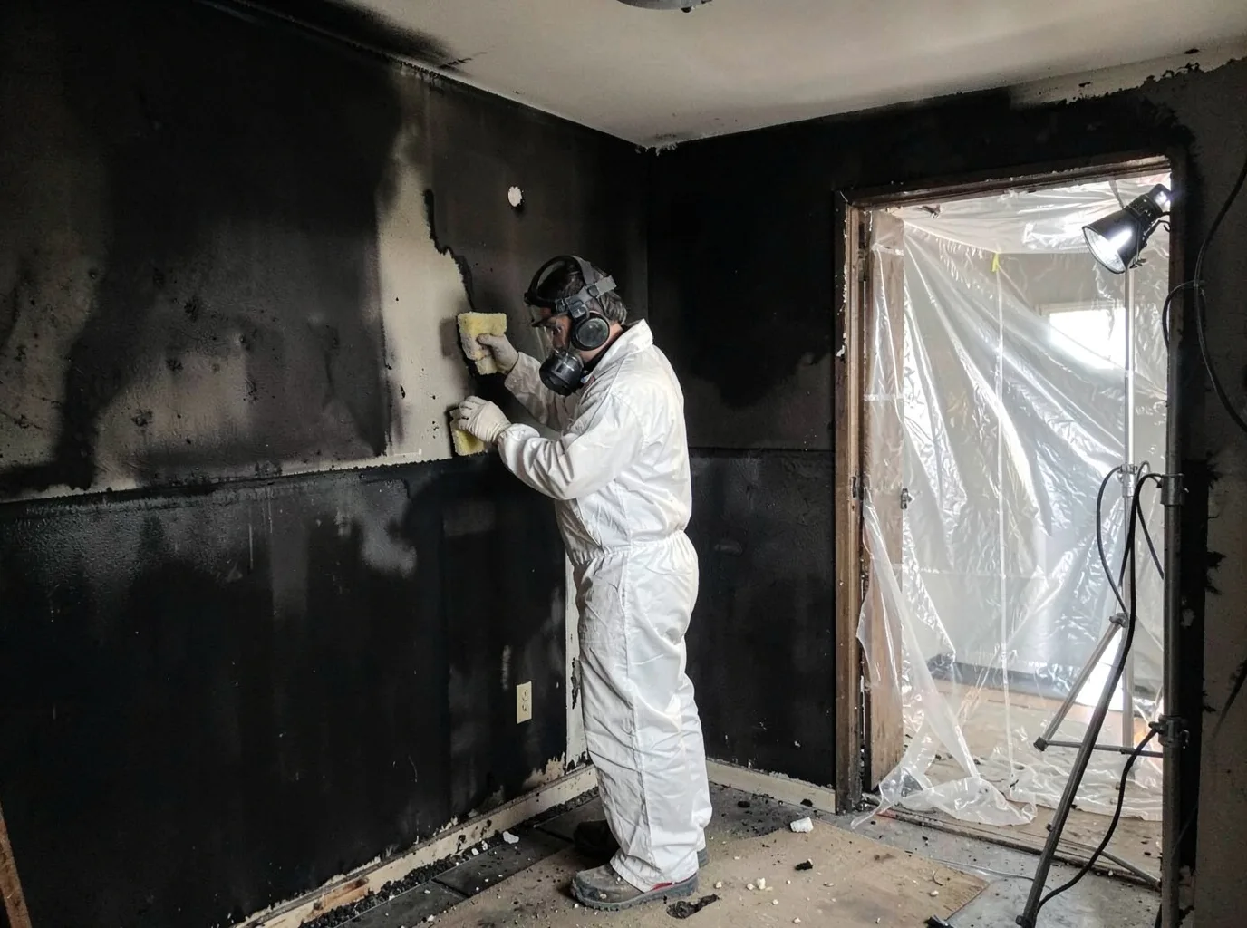 Fire Damage Restoration company in Mcroberts, KY